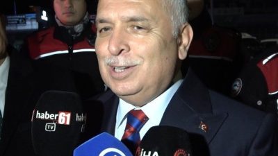 Trabzon Valisi Aziz Yıldırım, yeni yıla görevleri başında girecek olan