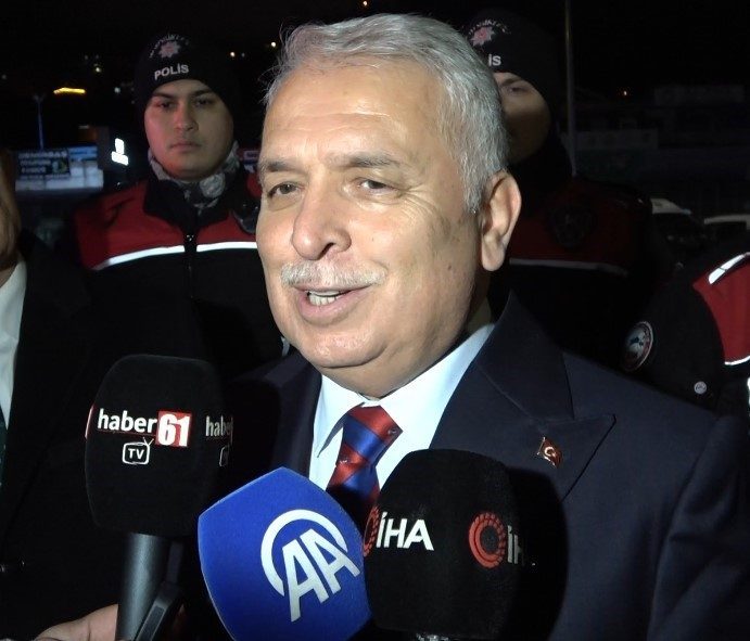 Trabzon Valisi Aziz Yıldırım, yeni yıla görevleri başında girecek olan