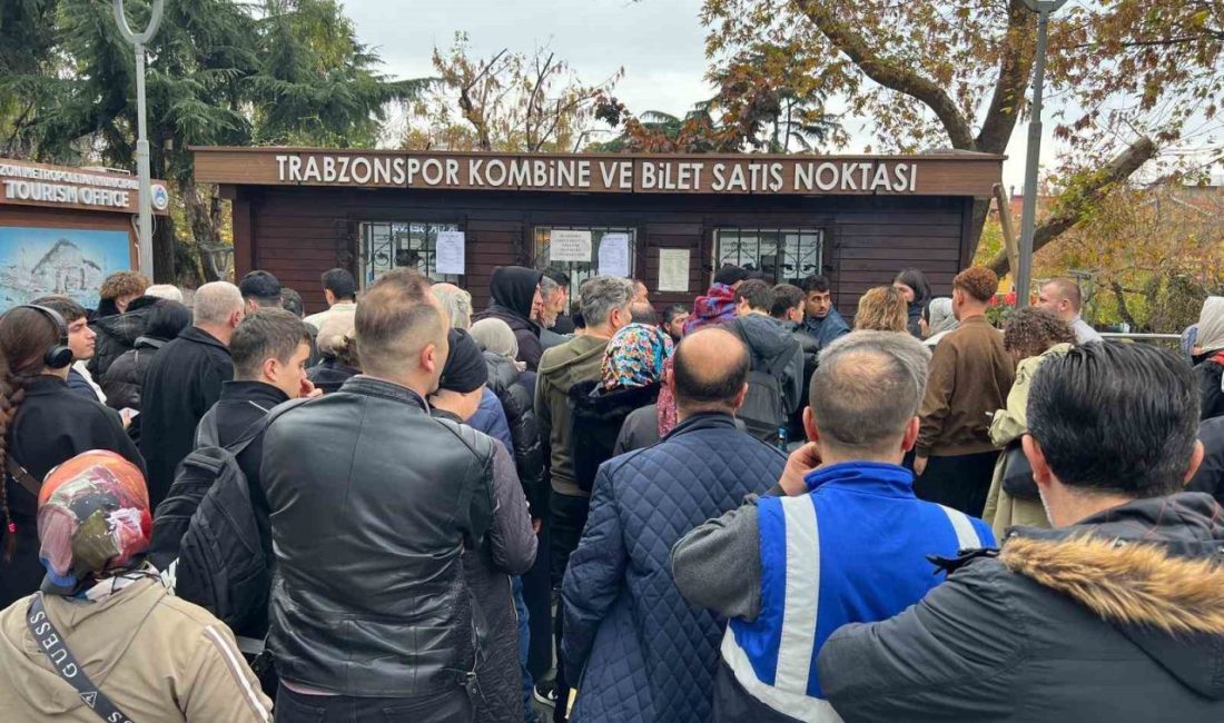 Trabzonspor’un, Trendyol Süper Lig’in 16. haftasında Beşiktaş ile evinde oynayacağı