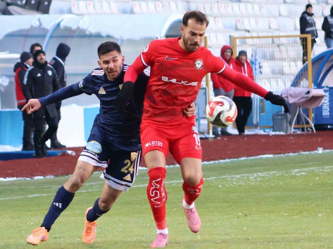 Trendyol 1. Lig’de 19. hafta karşılaşmasında Erzurumspor FK sahasında karşılaştığı