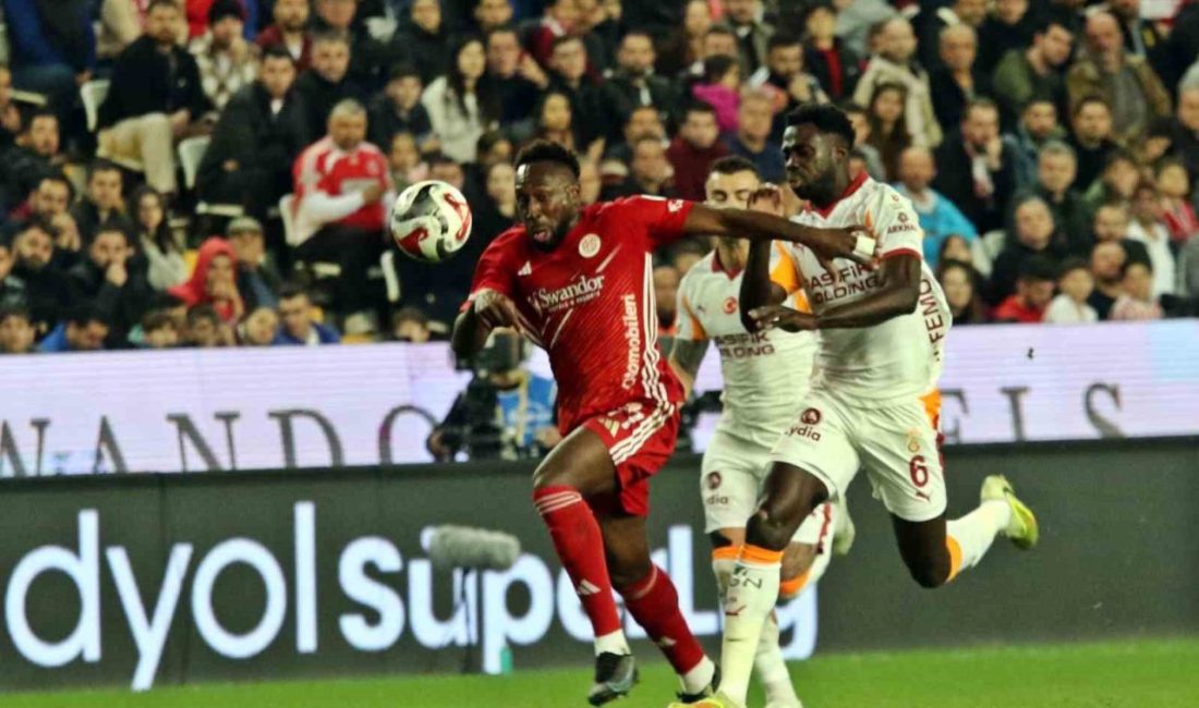 Trendyol Süper Lig’in 16. haftasında Antalyaspor sahasında Galatasaray ile karşılaşıyor.