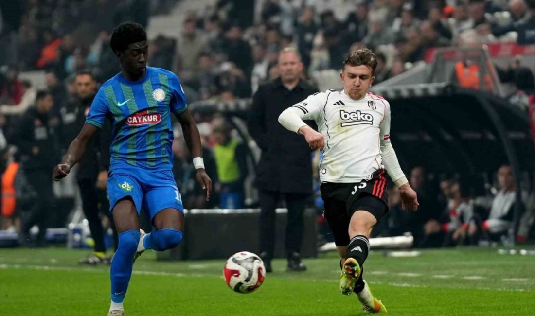 Trendyol Süper Lig’in 17. haftasında Beşiktaş, evinde karşılaştığı Çaykur Rizespor’u