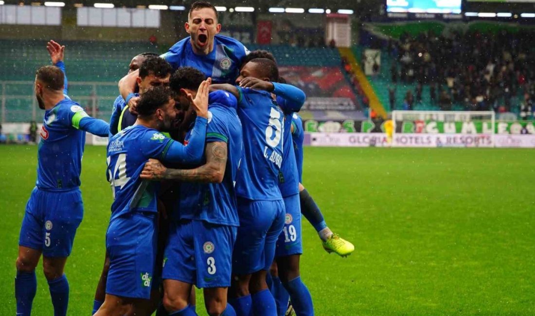 Trendyol Süper Lig’in 16. haftasında Çaykur Rizespor evinde karşılaştığı Eyüpspor’u