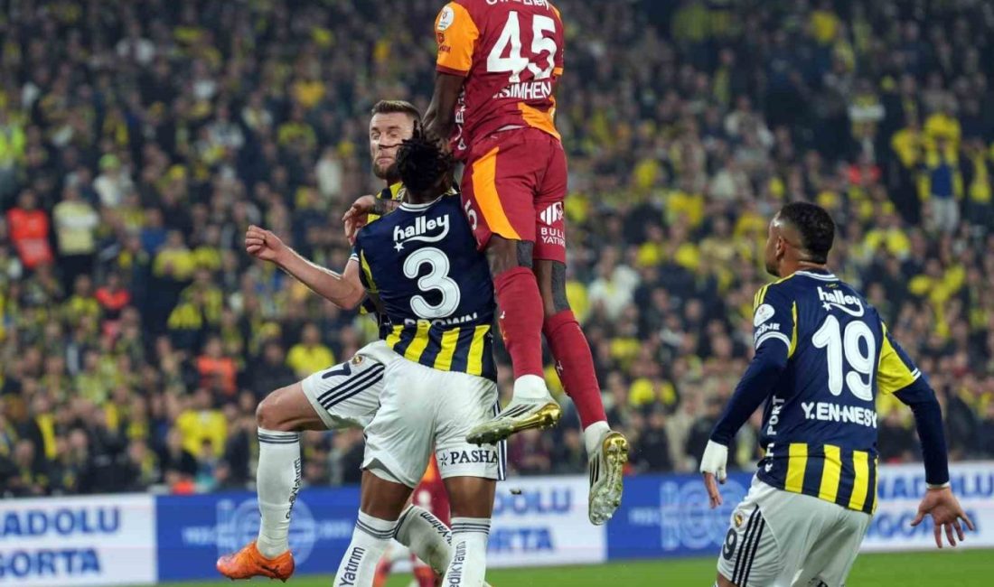 Trendyol Süper Lig’in 14. haftasındaki derbi mücadelesinde Fenerbahçe, sahasında Galatasaray