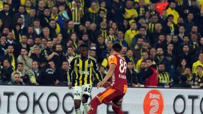 Trendyol Süper Lig’in 14. haftasında Fenerbahçe, konuk ettiği Galatasaray ile