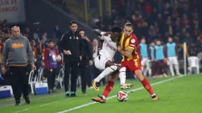 Trendyol Süper Lig’in 15. haftasında Göztepe, sahasında karşılaştığı Trabzonspor’a 2-1