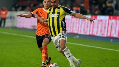 Trendyol Süper Lig’in 15. haftasında RAMS Başakşehir, sahasında karşılaştığı Fenerbahçe