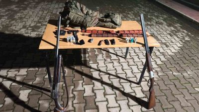 Tunceli’de jandarma ve DKMP ekiplerince yürütülen denetimlerde, yasa dışı avcılık