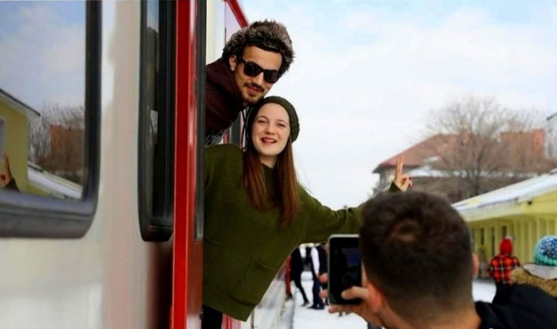 Ankara’dan ilk seferine çıkan Turistik Doğu Ekspresi, Erzincan Tren Garı’nda