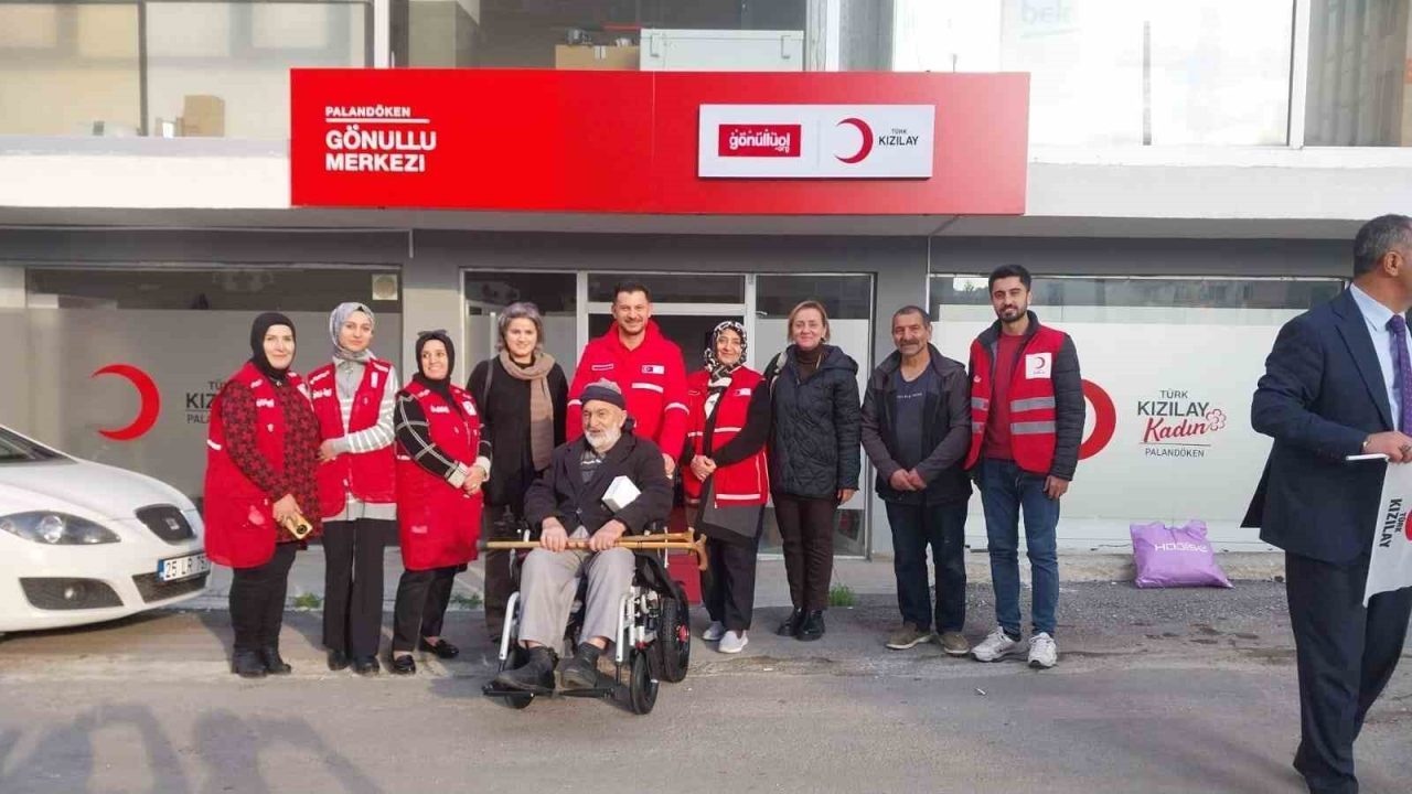 Türk Kızılay Palandöken Şubesi, Dünya Engelliler Günü Sebebiyle dezavantajlı durumda