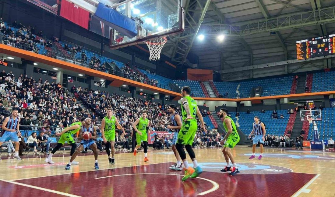 Türkiye Sigorta Basketbol Süper Ligi’nin 10. haftasında Trabzonspor, sahasında karşılaştığı