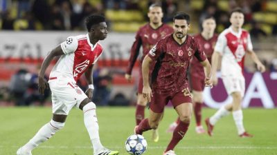 UEFA Şampiyonlar Ligi 6. haftasında Galatasaray, deplasmanda Fransız ekibi Monaco