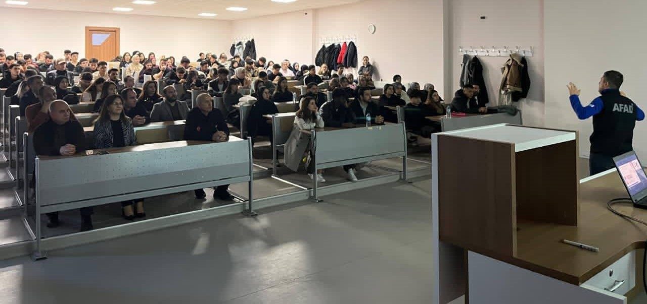 Bayburt’ta Acil Yardım ve Afet Yönetimi Bölümü Arama Kurtarma Öğrenci