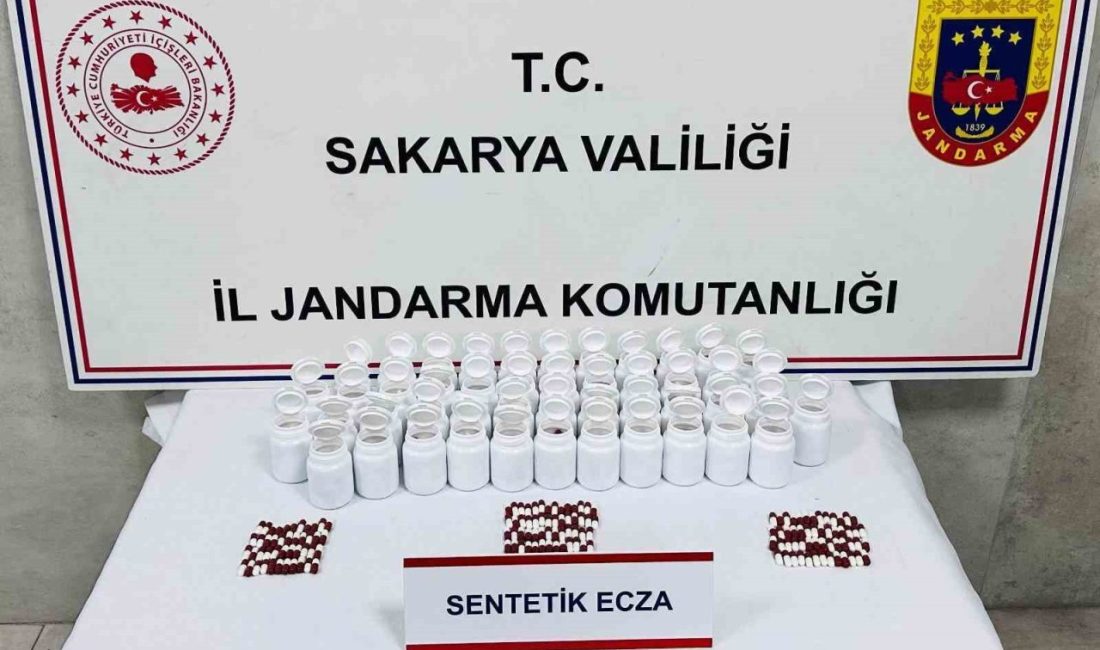 Sakarya’nın Sapanca ilçesinde uyuşturucu ve uyarıcı madde satacağı tespit edilen