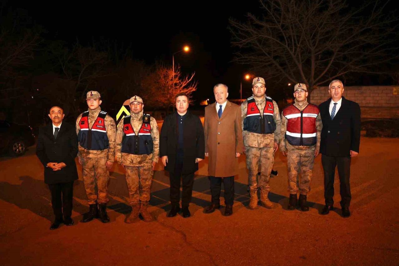 Erzincan Valisi Hamza Aydoğdu, Ergan Dağı Kayak Merkezi’nin güvenliğini sağlayan