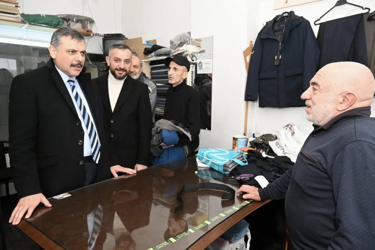 Erzurum Valisi Mustafa Çiftçi, Kongre Caddesi Özel İdare İş Merkezi’nde