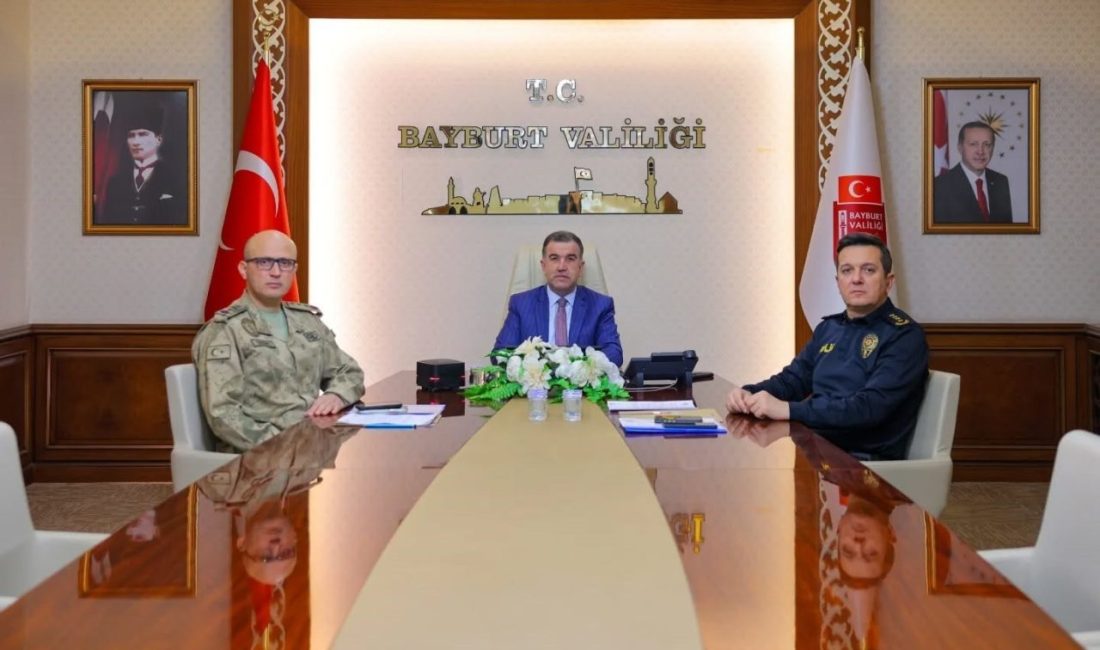 Bayburt Valisi Mustafa Eldivan, İçişleri Bakanı Ali Yerlikaya’nın başkanlığında Video