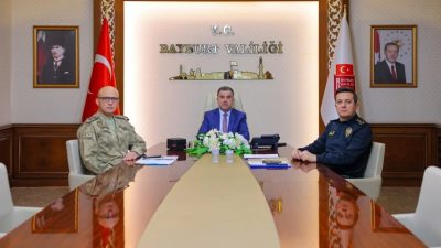 Bayburt Valisi Mustafa Eldivan, İçişleri Bakanı Ali Yerlikaya’nın başkanlığında Video