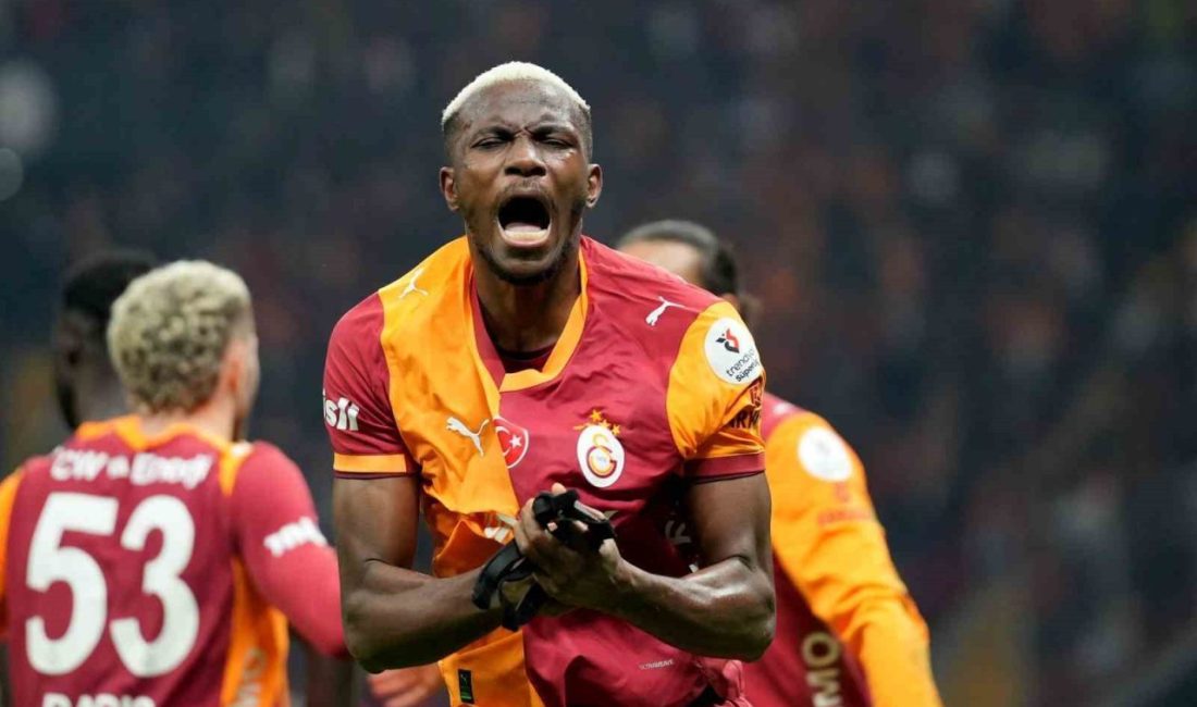 Galatasaray’ın Nijeryalı futbolcusu Victor Osimhen, Samsunspor maçıyla bu sezon Trendyol
