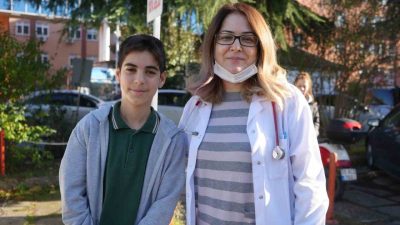 Samsun’da geçen yaz bir köpeğin saldırısı sonucu omzunun bir bölümü