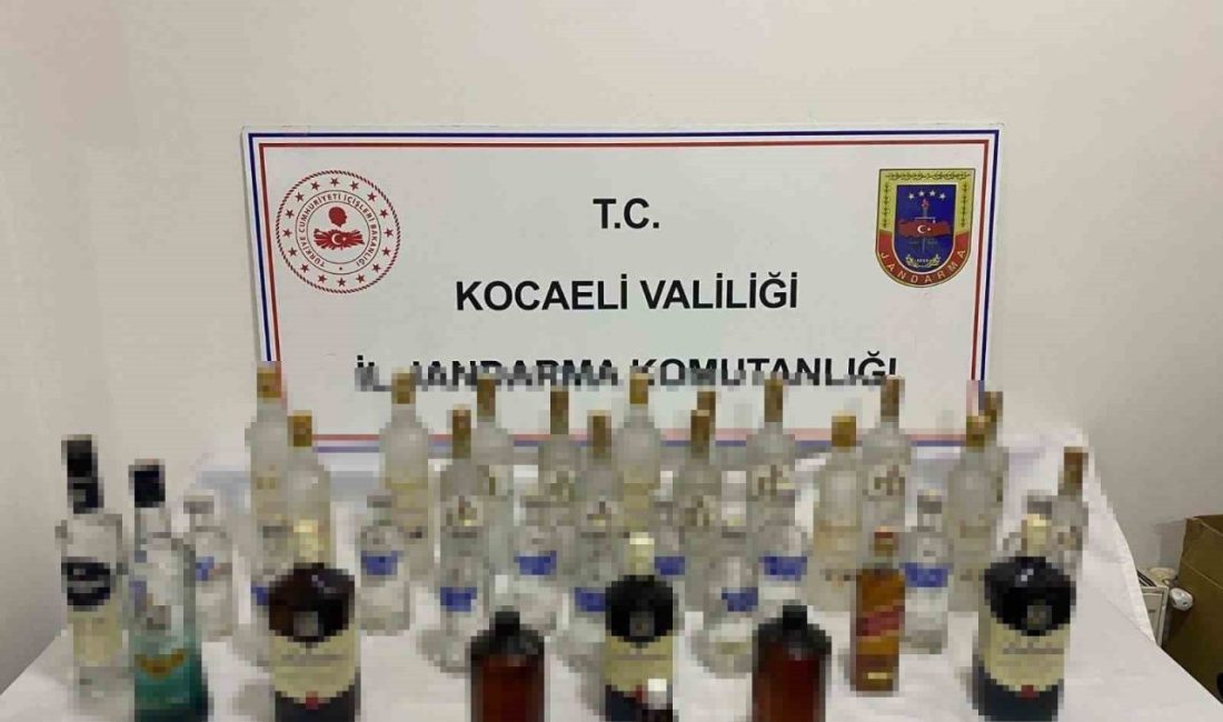 Kocaeli’de yılbaşı öncesinde yapılan denetimde piyasa değeri yaklaşık 3 milyon