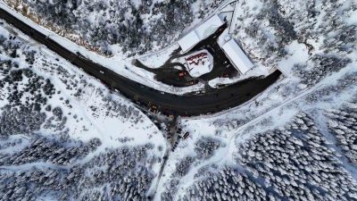 Avrupa’nın en uzun tüneli olan yeni Zigana Tüneli ulaşım çilesini