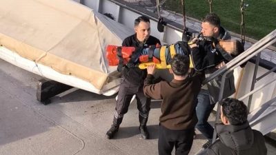 Zonguldak’ın Ereğli ilçesinde, Uzunkum Caddesi’nde bulunan Alemdar Gemisi’nde meydana gelen