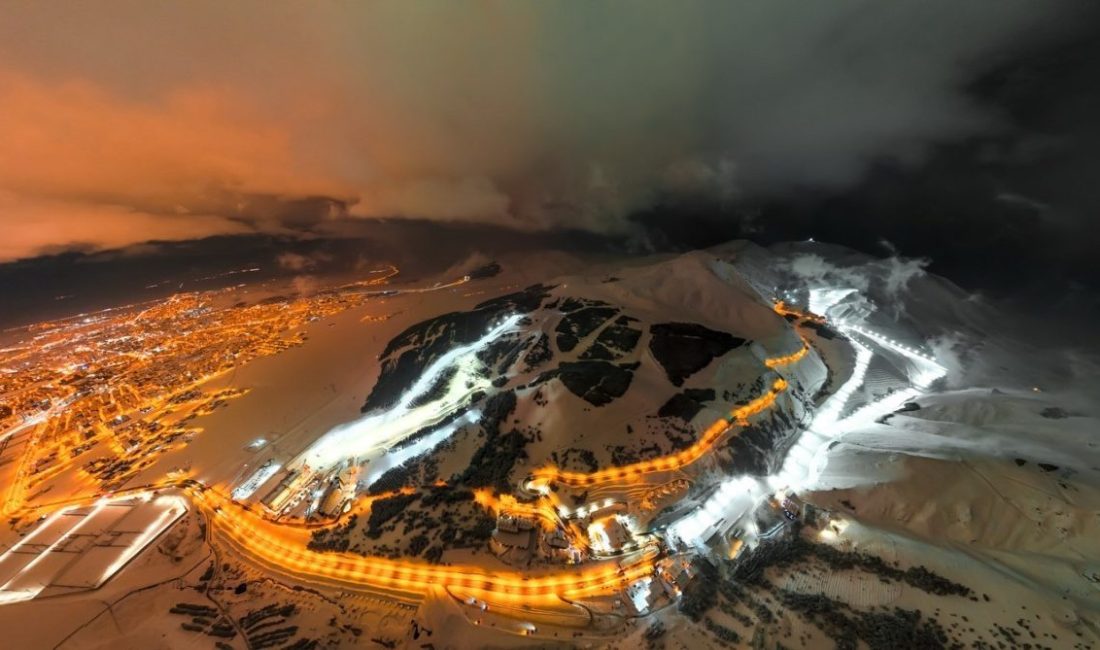 Ülkemizde özellikle sömestri tatili nedeniyle yoğunluk yaşanan kayak merkezlerinde kar