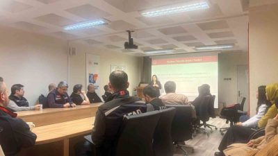 Şiddet Önleme ve İzleme Merkezi Müdürlüğü tarafından Bayburt İl Afet