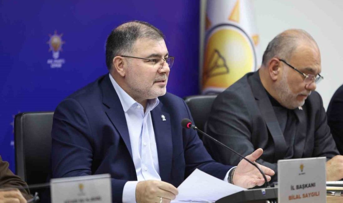 AK Parti İzmir İl Başkanı Bilal Saygılı, üye sayısının 664
