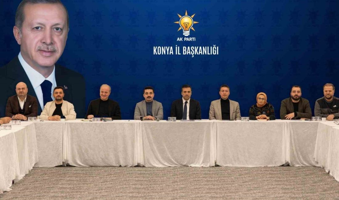 AK Parti Konya İl Başkanı Fatih Özgökçen, teşkilat olarak sahada