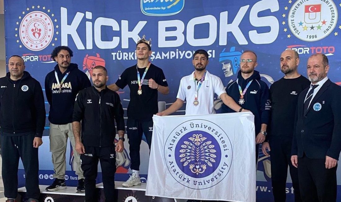 Atatürk Üniversitesi, farklı branşlarda elde ettiği derecelerle sportif alandaki istikrarlı