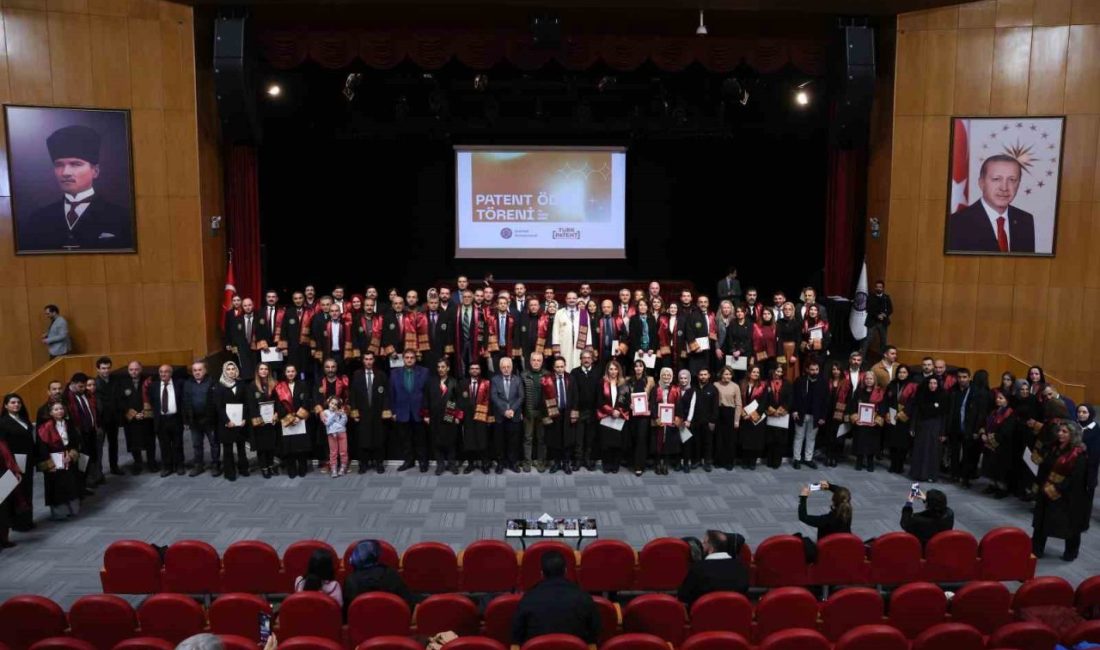 Atatürk Üniversitesi, 2025 yılında gerçekleştirdiği Patent Ödül Töreni ile bilim,