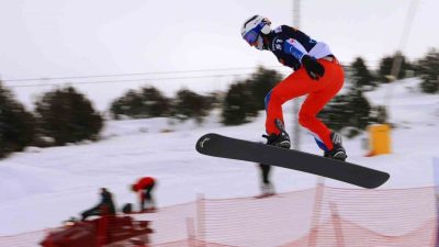 Erzincan’da bulunan Ergan Dağı Kayak Merkezi, Snowboard Cross Avrupa Kupası