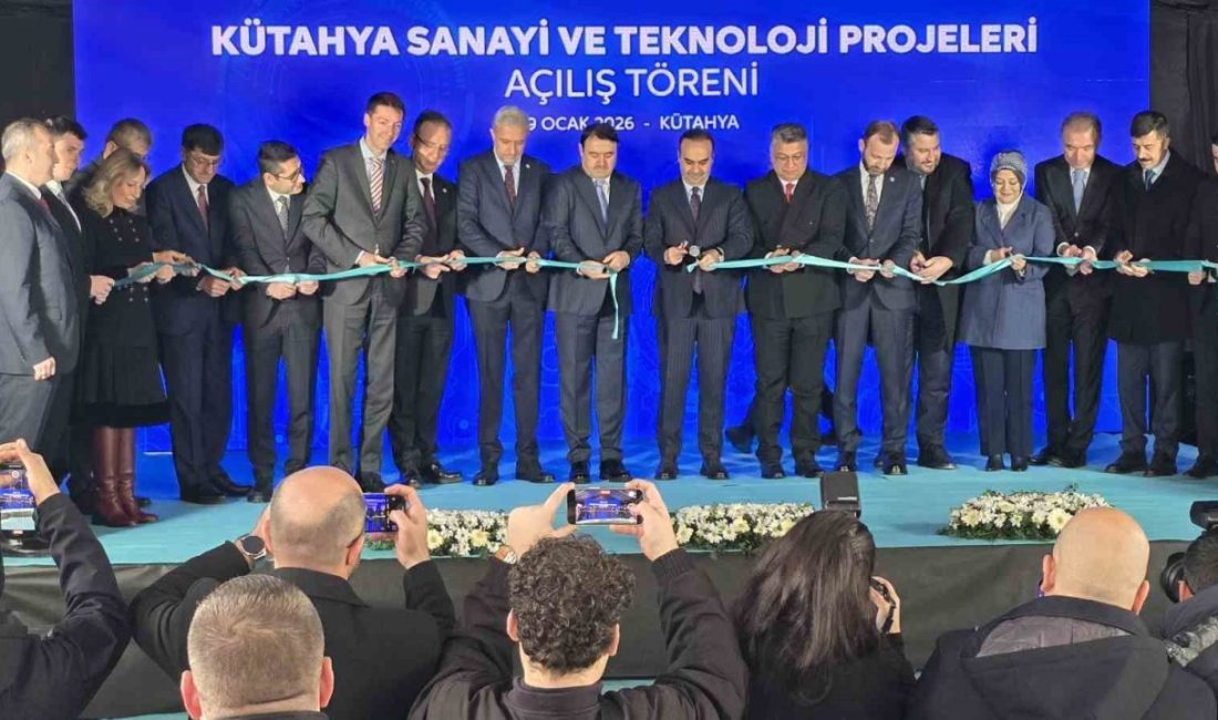 Sanayi ve Teknoloji Bakanı Mehmet Fatih Kacır, Kütahya Sanayi ve