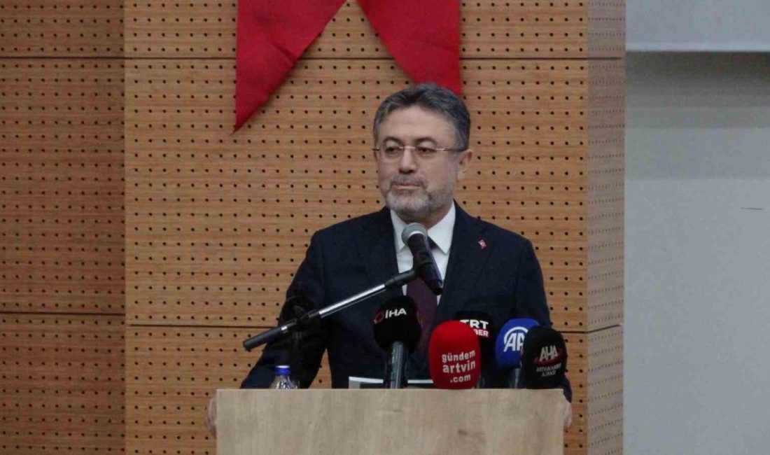 Tarım ve Orman Bakanı İbrahim Yumaklı, Artvin’de yaptığı konuşmada iklim