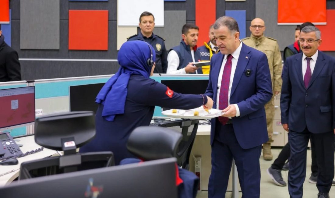 Bayburt Valisi Mustafa Eldivan, 2025 yılının son gününde 112 Acil