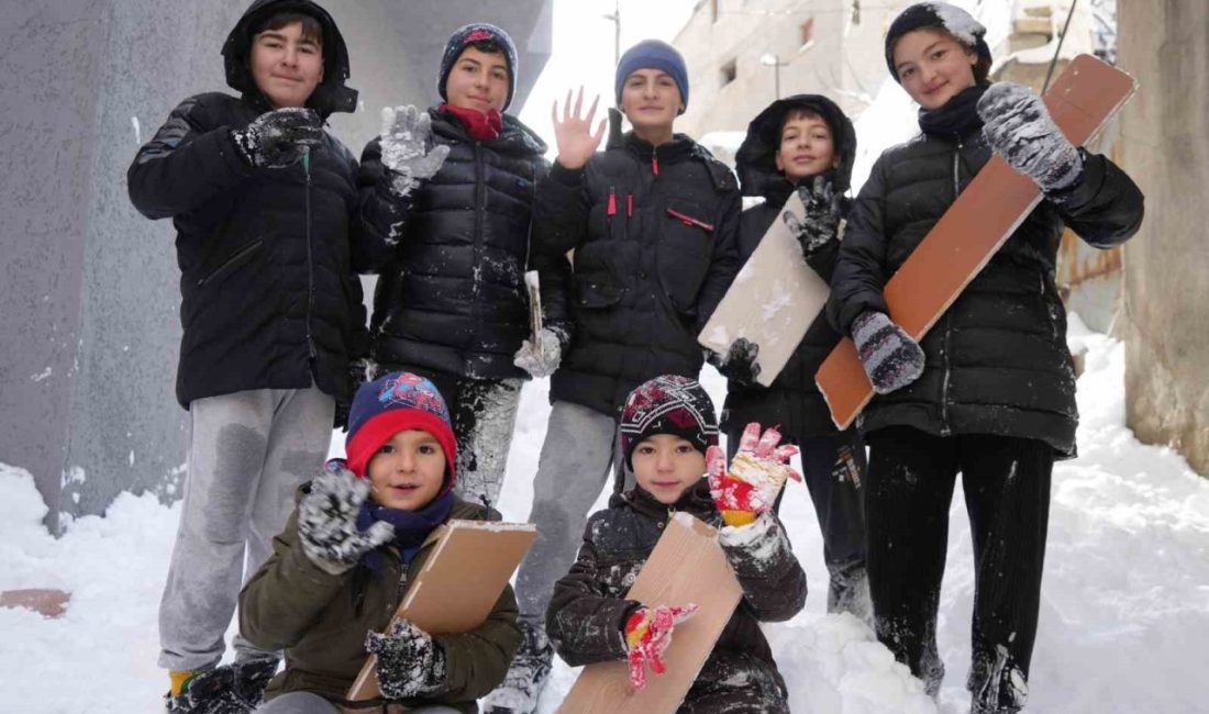 Bayburt’ta etkili olan yoğun kar yağışı ve olumsuz hava şartları