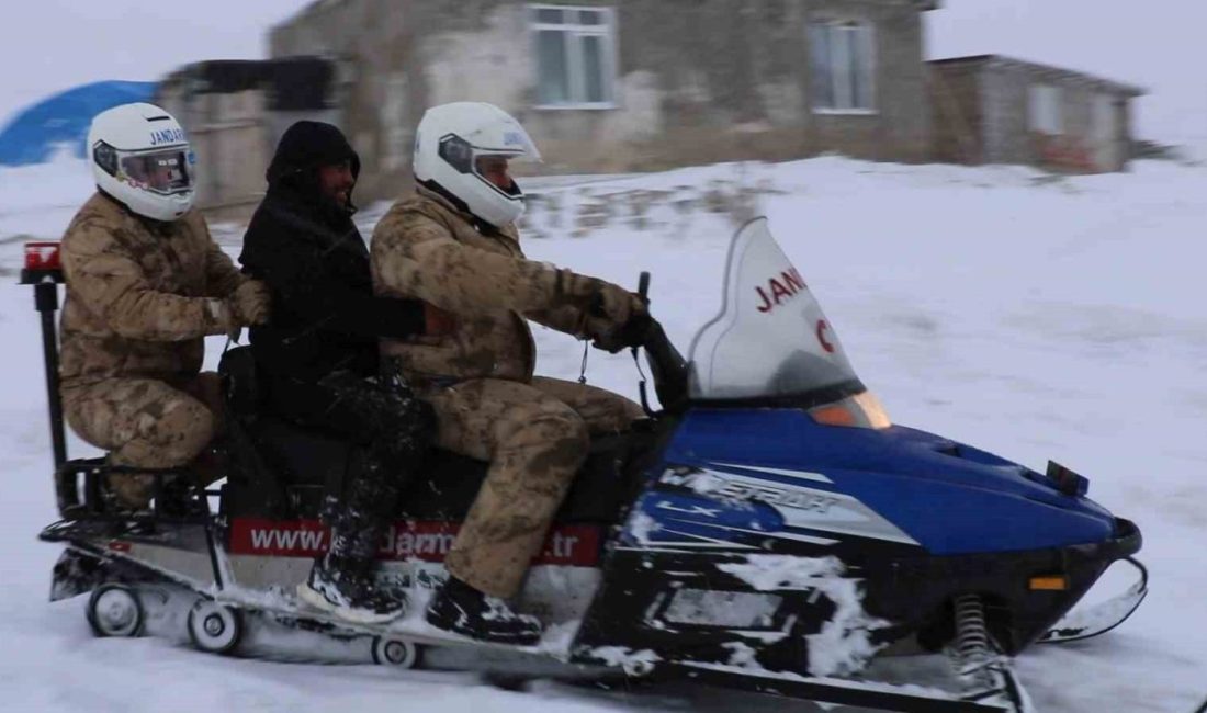 Bayburt’un Demirözü ilçesine bağlı Akyaka köyünde rahatsızlanan ve olumsuz hava