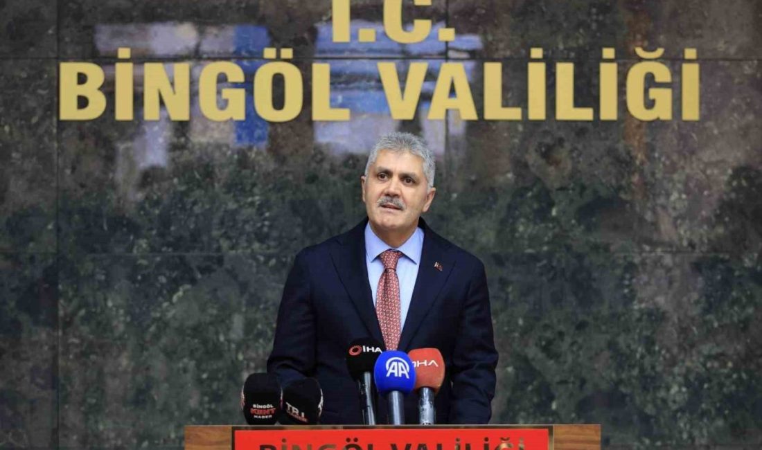 Cumhurbaşkanlığı Kararnamesi ile Bingöl Valiliği görevine atanan Vali Cahit Çelik