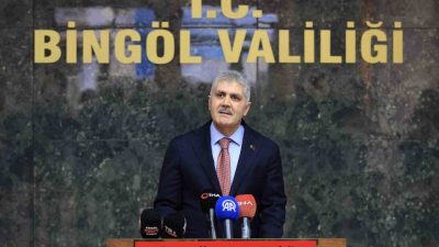 Cumhurbaşkanlığı Kararnamesi ile Bingöl Valiliği görevine atanan Vali Cahit Çelik