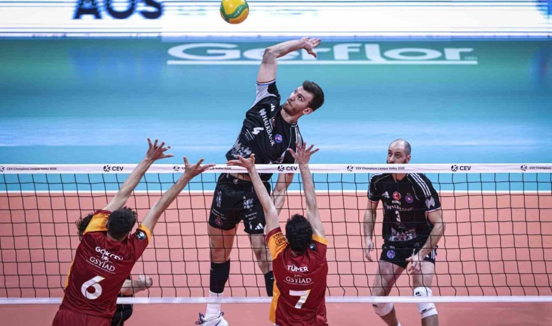 CEV Şampiyonlar Ligi’nin 2. haftasında Halkbank Erkek Voleybol Takımı, Galatasaray’ı