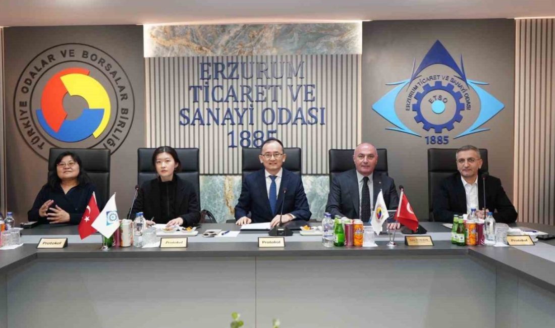 Çin Halk Cumhuriyeti Ankara Büyükelçisi H.E. Mr. JIANG Xuebin ve