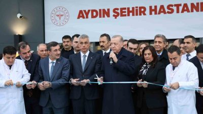 Cumhurbaşkanı Recep Tayyip Erdoğan, Aydın Şehir Hastanesi’nin açılışını gerçekleştirdi. Yapımı