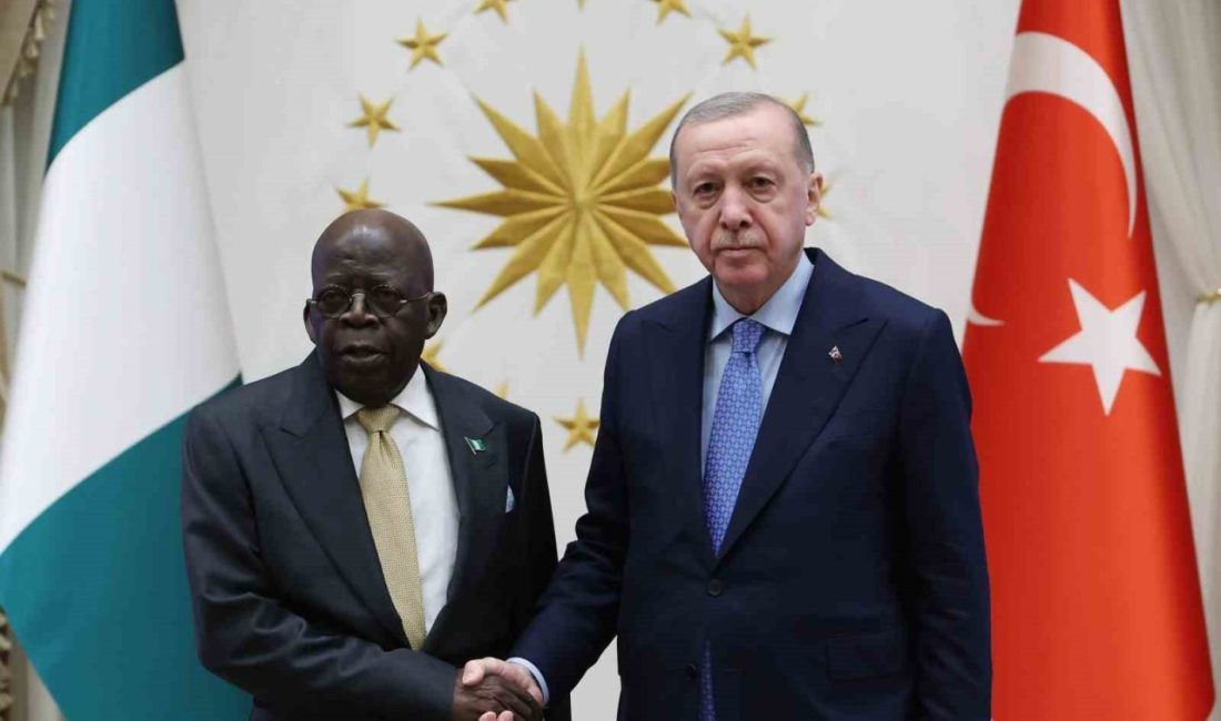 Cumhurbaşkanı Recep Tayyip Erdoğan, Nijerya Cumhurbaşkanı Bola Ahmed Tinubu ve