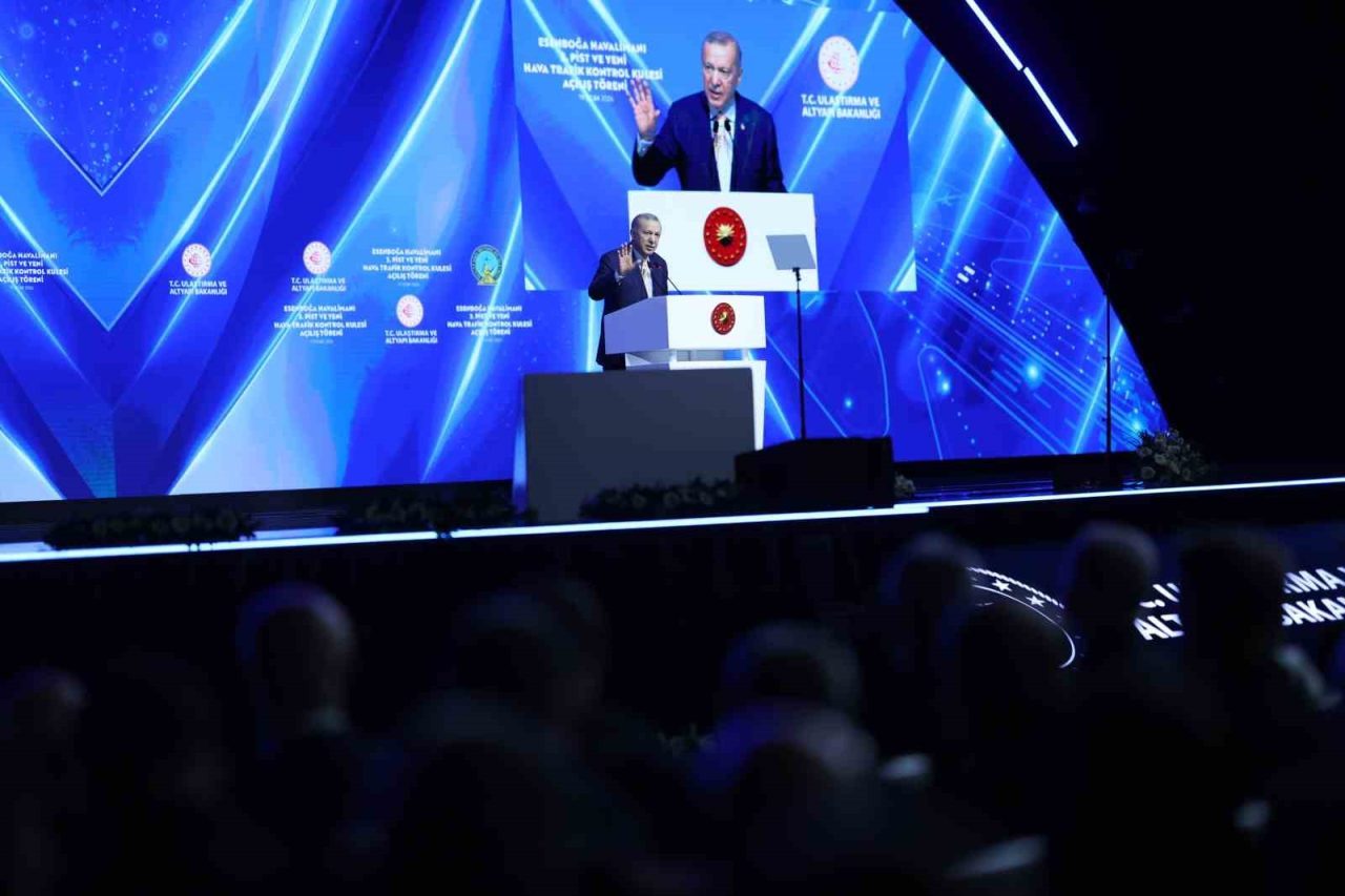 Cumhurbaşkanı Recep Tayyip Erdoğan, “İstanbul Havalimanımız geçtiğimiz sene yaklaşık 84,5