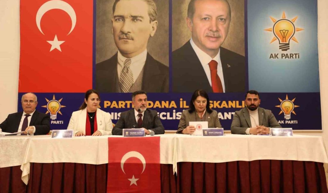 AK Parti Adana İl Başkanı Tamer Dağlı, İl Danışma Meclisi