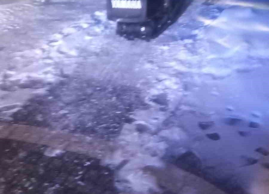 Giresun’un Dereli ilçesinde kar kızağıyla kaza yapan Dereli Cumhuriyet Savcısı