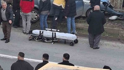 Trabzon’un Akçaabat ilçesinde meydana gelen trafik kazasında 1 kişi hayatını