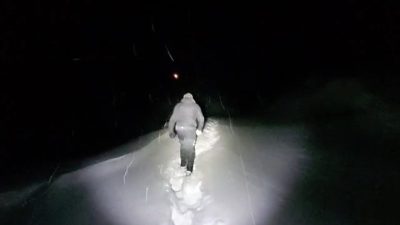 Tunceli’de ekipler, yoğun sis, kar ve zorlu arazi şartlarında 3